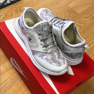 champion white memory foam no tie sneakers